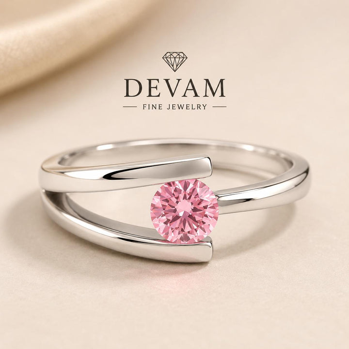 Blush Bloom Open Ring
