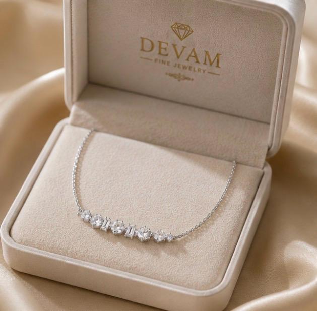 Celestial Spark Tennis Bracelet